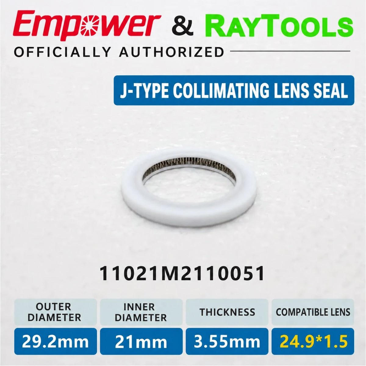 J-Type Collimating Lens Seal, part 11021M2110051