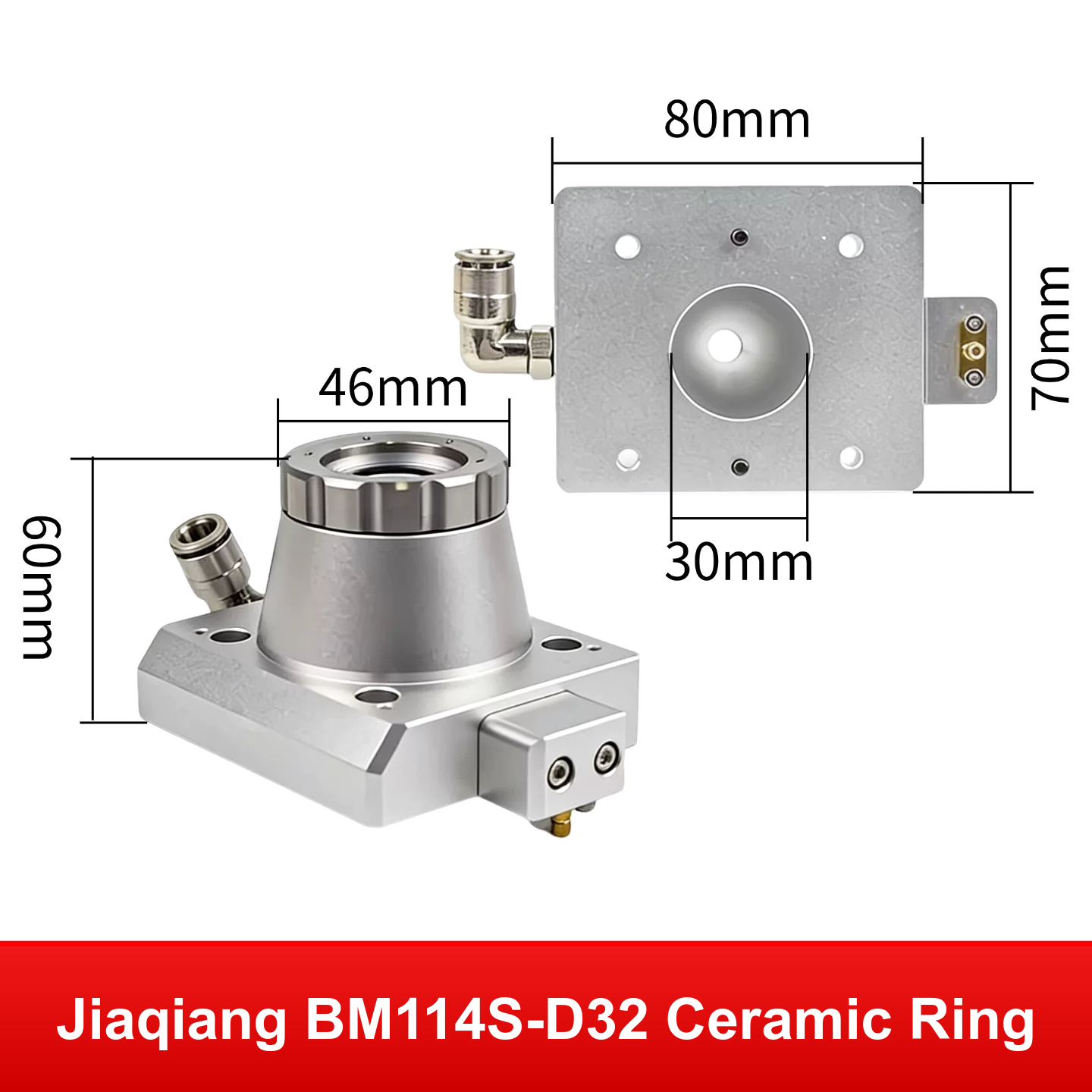 Jiaqiang Capacitor Head / Ceramic Ring for Laser Cutting Heads