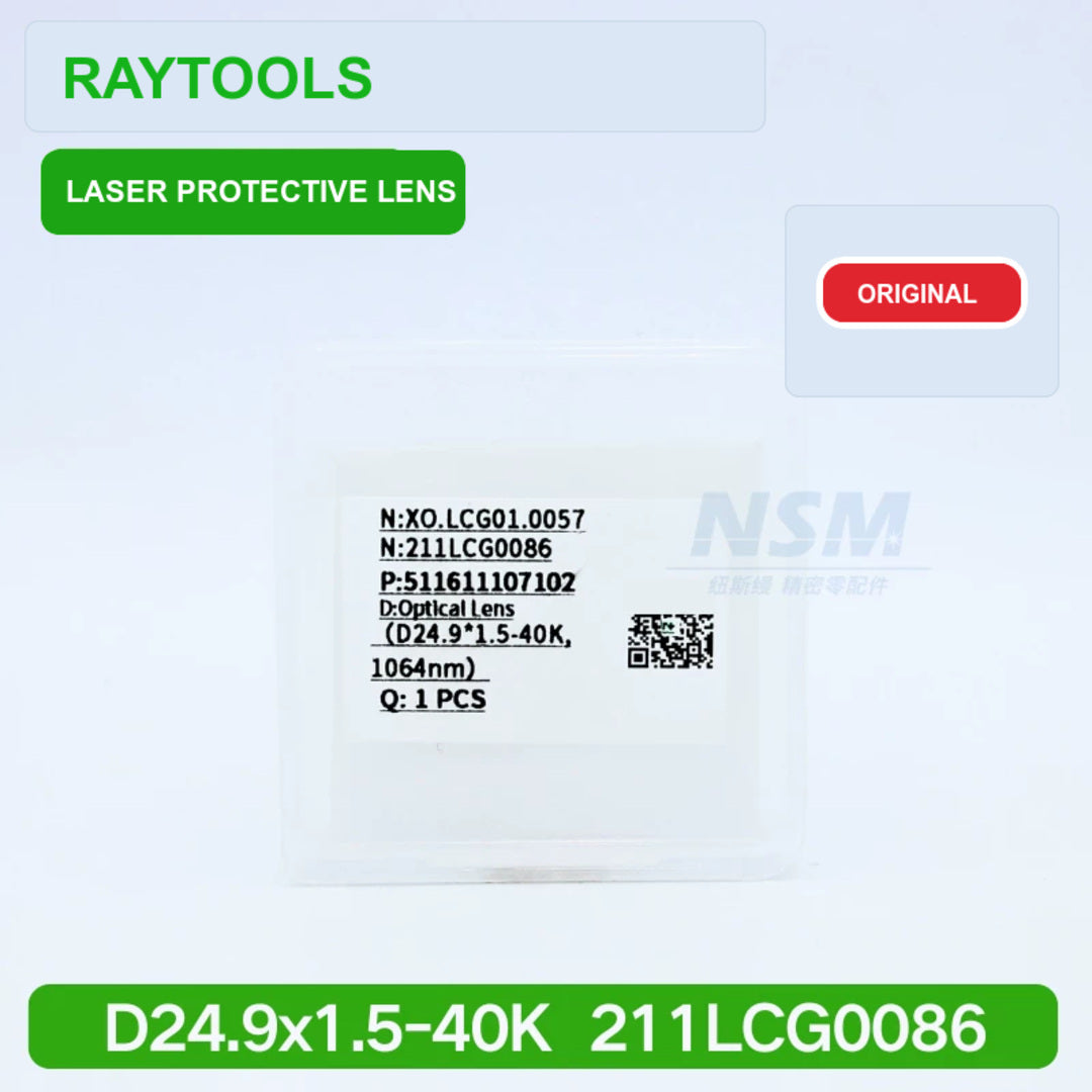 Raytools Protective Lens D24.9x1.5-40K 211LCG0086 product photo