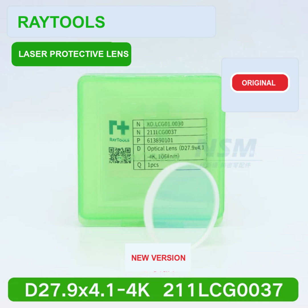 Raytools Protective Lens D27.9x4.1-4K 211LCG0037 - New Version product photo