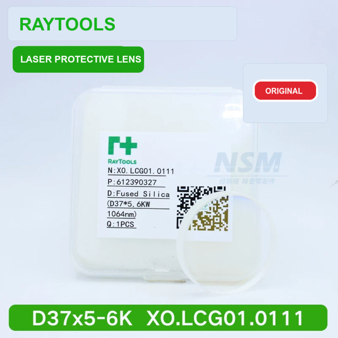 Raytools Protective Lens D37x5-6K XO.LCG01.0111 product photo