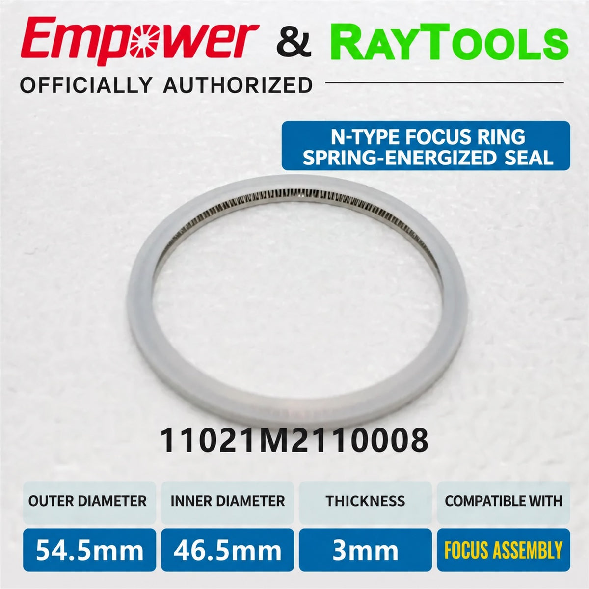 N-Type Focus Ring Seal, part 11021M2110008