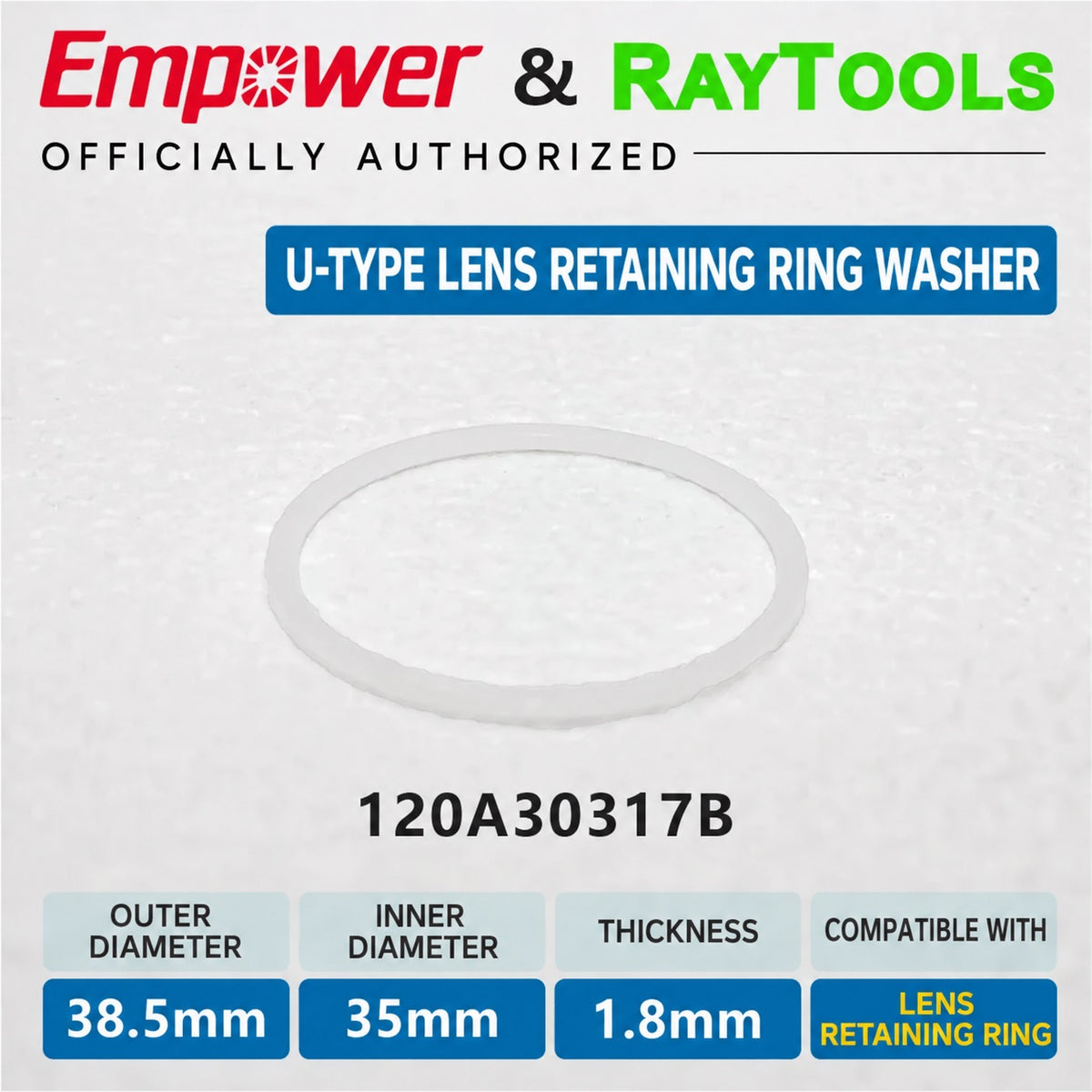 U-Type Lubrication Washer, part 120A30317B