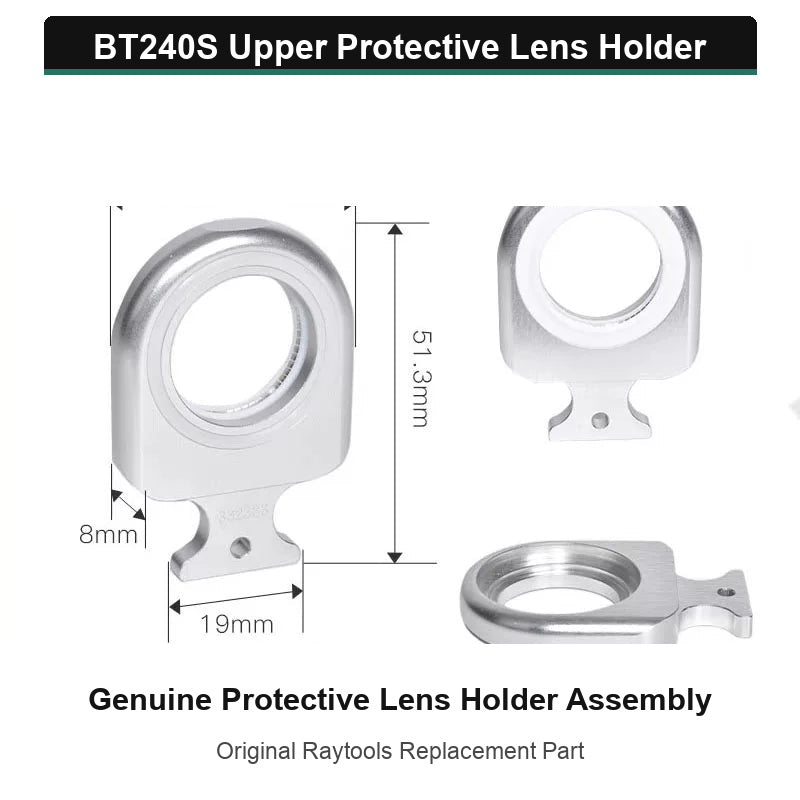 Raytools Protective Lens Mount Drawer Unit - Includes Lens Holder, Drawer, and Metal Pressure Ring