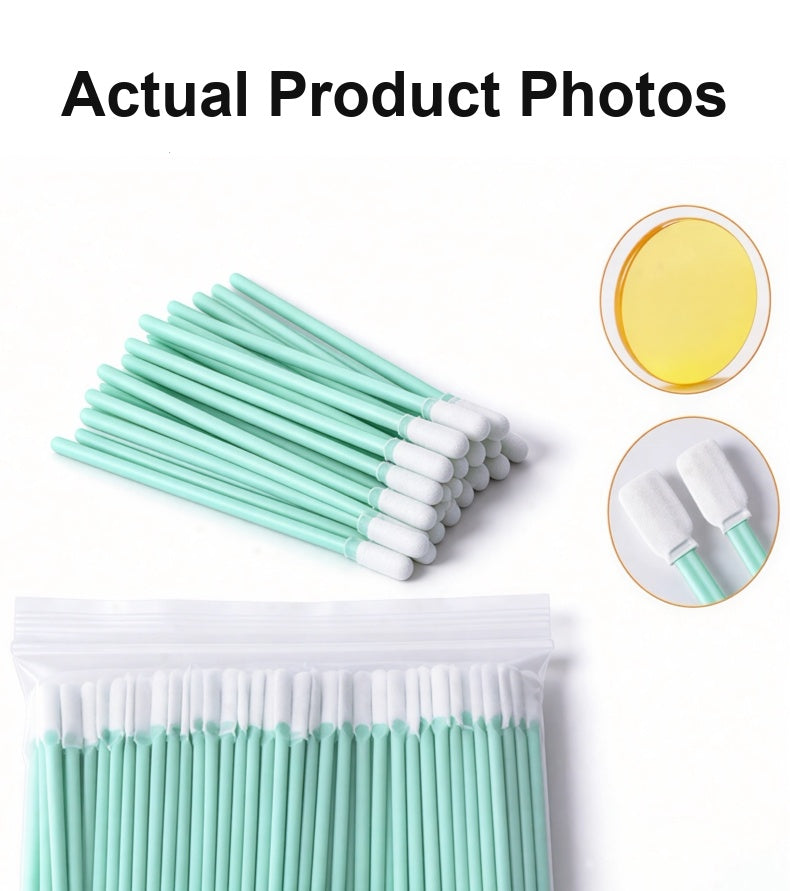 Dust-Free Cleanroom Wipes & Optical Lens Swabs