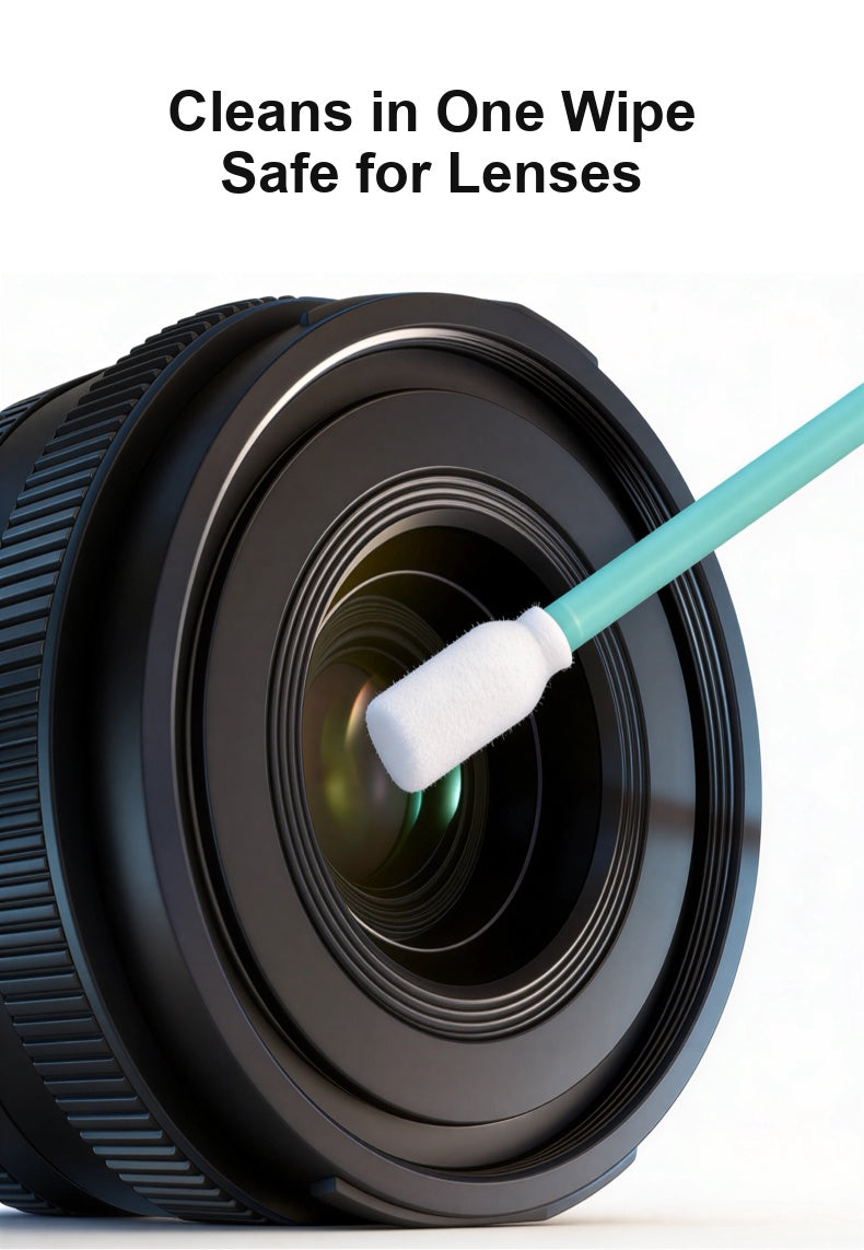 Dust-Free Cleanroom Wipes & Optical Lens Swabs