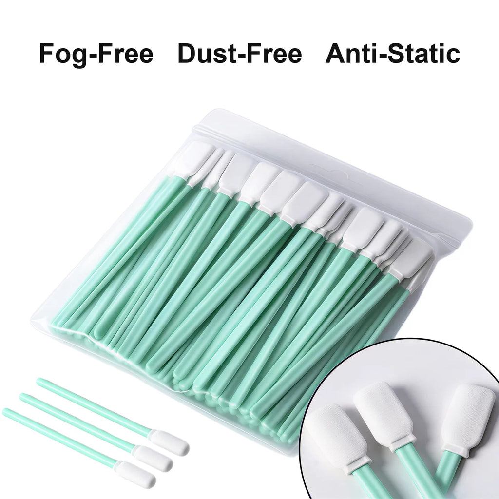 Dust-Free Cleanroom Wipes & Optical Lens Swabs