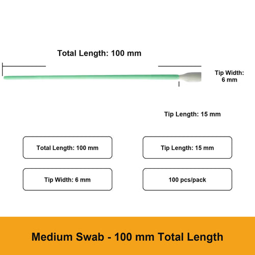 Dust-Free Cleanroom Wipes & Optical Lens Swabs